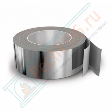 Скотч-фольга алюминиевая (50мм х 50м)(Россия)