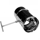 Задвижка L=230 (AISI-310S/0,8мм) d-180 (Вулкан) Задвижка L=230 (AISI-310S/0,8мм) d-180 (Вулкан)