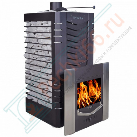 Печь для бани № 06МС 03 сетка (Тройка) до 36 м3