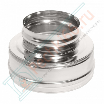 Конус КТ-Р с хомутом (316-0.5/304-0.5) d-120/220 (ТиС Промо)