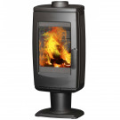 Чугунная печь-камин Aria черная (Plamen)