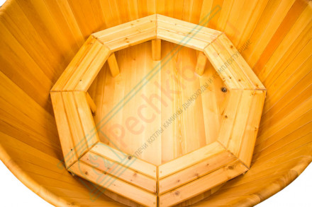 Купель кедровая круглая 150х150х100 (НКЗ)