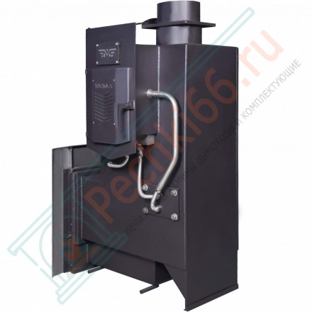 Дровяная банная печь МП-30 с парогенератором, в кирпичной облицовке (Тройка) до 30м3