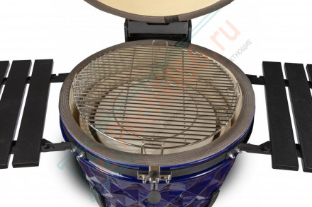 Керамический гриль Diamond Egg XL синий