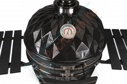 Керамический гриль Diamond Egg XL черный