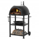 Садовая чугунная печь LEGENDA GARDEN с чугунным основанием (Везувий)