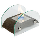 Биокамин настольный мост S, бронза (LuxFire) Биокамин настольный мост S, бронза (LuxFire)