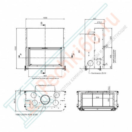 Каминная топка Forma 95 (MCZ)
