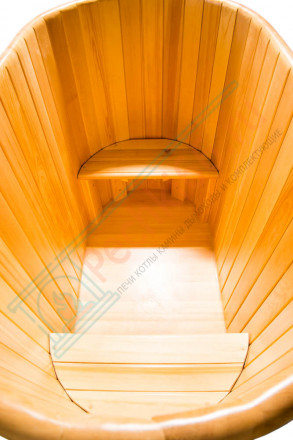 Купель кедровая овальная 78х140х120 (НКЗ)