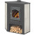 Печь-камин ДТ-4С угловой (Этна)