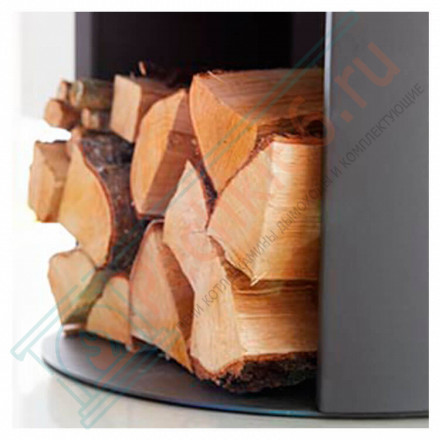 Печь-камин 556:1 Style, верх чугун, цвет серый (Contura)