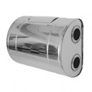 Бак выносной горизонтальный с эллюминатором для теплообменника (НЕРЖ-439/0,8мм) 70 л (УМК) Бак выносной горизонтальный с эллюминатором для теплообменника (НЕРЖ-439/0,8мм) 70 л (УМК)