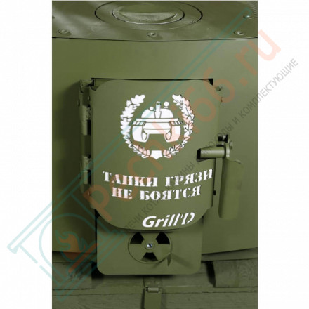 Отопительная печь Patriot 200, олива (Grill’D) до 200 м3