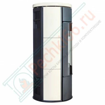 Печь-камин Торонто майолика кремовая (ЭкоКамин)