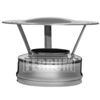 Оголовок для сэндвич дымохода (Aisi-304/0,8-НЕРЖ) d-150/210 (Ferrum Austenite HF) Оголовок для сэндвич дымохода (Aisi-304/0,8-НЕРЖ) d-150/210 (Ferrum Austenite HF)