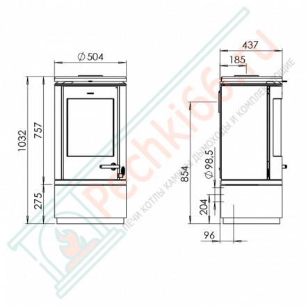 Печь-камин Morsø 7840 (Morso)