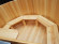 Японская баня Фурако круглая с внутренней печкой 180х180х120 (НКЗ) в Иркутске