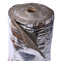 Материал базальтовый фольгированный МБОР-5Ф - 1200*1000*5мм (Россия)