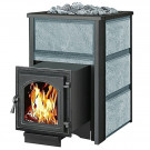 Чугунная печь для бани Легенда 16 270 Талькохлорит (Везувий) до 18 м3 Чугунная печь для бани Легенда 16 270 Талькохлорит (Везувий) до 18 м3