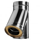 Тройник 45° с изол (НЕРЖ-321/0,8-НЕРЖ-439/0,5) d-300/380 (Дымок-Lux) Тройник 45° с изол (НЕРЖ-321/0,8-НЕРЖ-439/0,5) d-300/380 (Дымок-Lux)