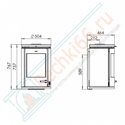 Подвесная печь Morsø 7870 (Morso)