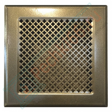 Каминная решетка 170х170, бронза (Megaprom)