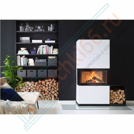 Печь-камин i51 цвет - белый (Contura)