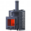 Чугунная печь для бани Искандер ЗК 25 (M) Ураган (ТехноЛит)