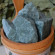 Камень для бани Жадеит колотый средний, м/р Хакасия (ведро), 20 кг в Иркутске
