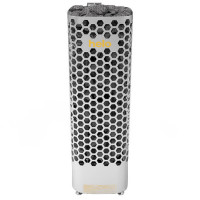 Печь для бани и сауны Himalaya 105 (пульт Pure в комплекте; 10,5 кВт; цвет сталь; 100 кг камней) (Helo)