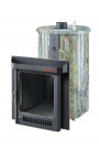 Дровяная банная печь Малютка ПФ "Жадеит наборный" (Ферингер) Дровяная банная печь Малютка ПФ "Жадеит наборный" (Ферингер)