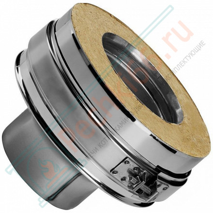 Переход моно-термо V50R (AISI-321/0,8-AISI-304/0,5) d-104/200 (Вулкан-Cerablanket)