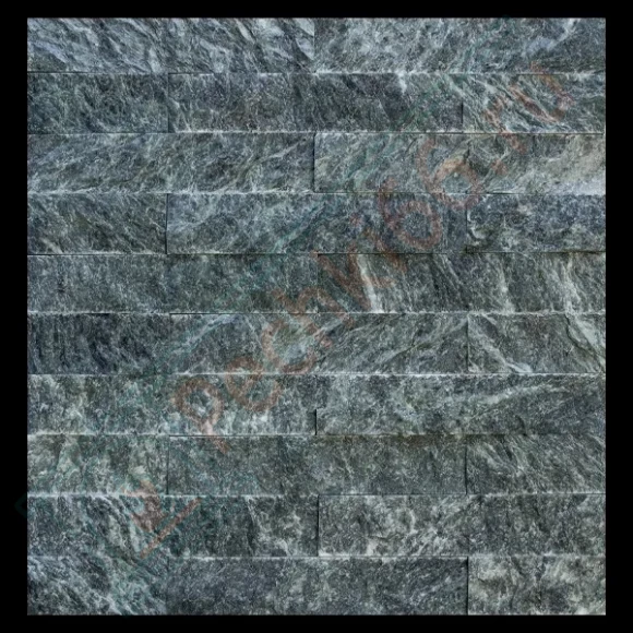Плитка рваный камень "Змеевик" 100х40х20мм 1 кв. м в Иркутске