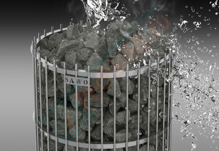 Электрокаменка ORION ORN-120NS-G-P, 12 kW (Sawo)