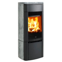 Печь-камин Scan 65-3, стеатит, с верхним выходом (Scan)
