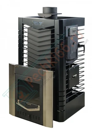 Печь для Русской бани № 06МСП 03 сетка, с парогенератором (Тройка) до 36 м3