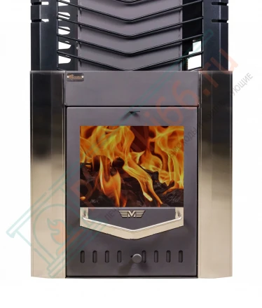 Печь для Русской бани № 06МСП 03 сетка, с парогенератором (Тройка) до 36 м3