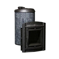 Банная печь Атмосфера XL, ламели "пироксенит" наборный (ProMetall)