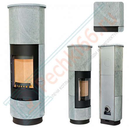Печь-камин Delia Serpentino, талькохлорит (Thorma)