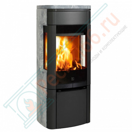 Печь-камин Scan 65-4, стеатит, с задним выходом (Scan)