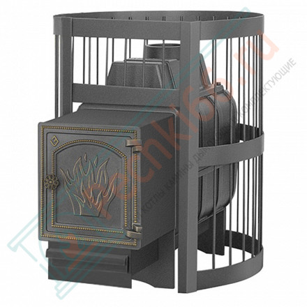 Чугунная печь для бани Легенда Стандарт 16 ДТ-4 (Везувий) до 18 м3