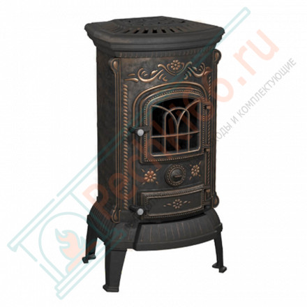 Чугунная печь Verdo patina (NordFlam) до 180 м3