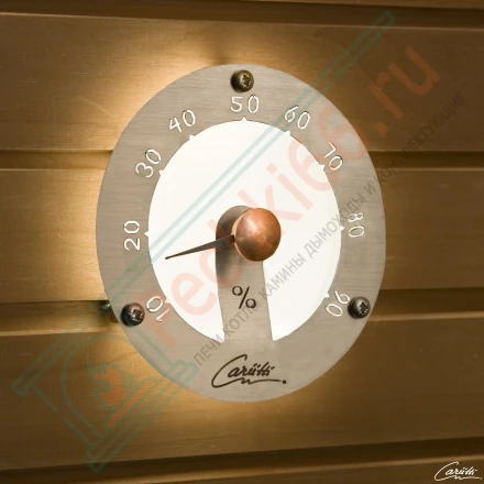 Гигрометр для сауны Cariitti нерж. сталь, требуется 1 оптоволокно D=2-4 мм