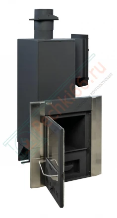 Печь для русской бани № 06-МП 01 под обкладку, с парогенератором (Тройка) до 18 м3