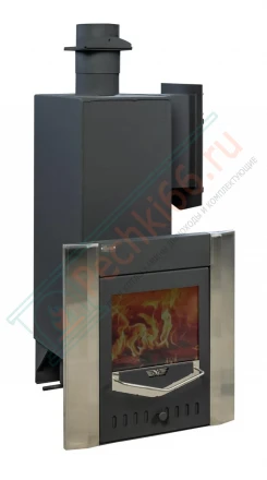 Печь для русской бани № 06-МП 01 под обкладку, с парогенератором (Тройка) до 18 м3