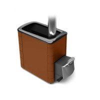 Банная печь T.M.F Тунгуска XXL 2013 Inox ДА терракота