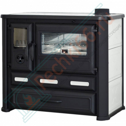 Варочная печь Alma Mons белая (Tim Sistem) до 160 м3