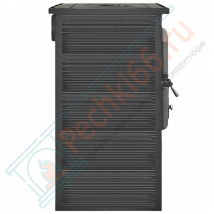 Печь-камин БКД Антрацит с плитой (Этна)