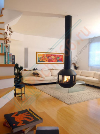 Островной камин Agorafocus-630 (Focus)