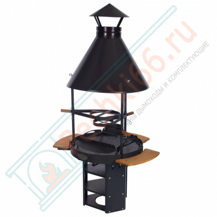 Гриль Suomi Grill 90, купол черный (Grillux)